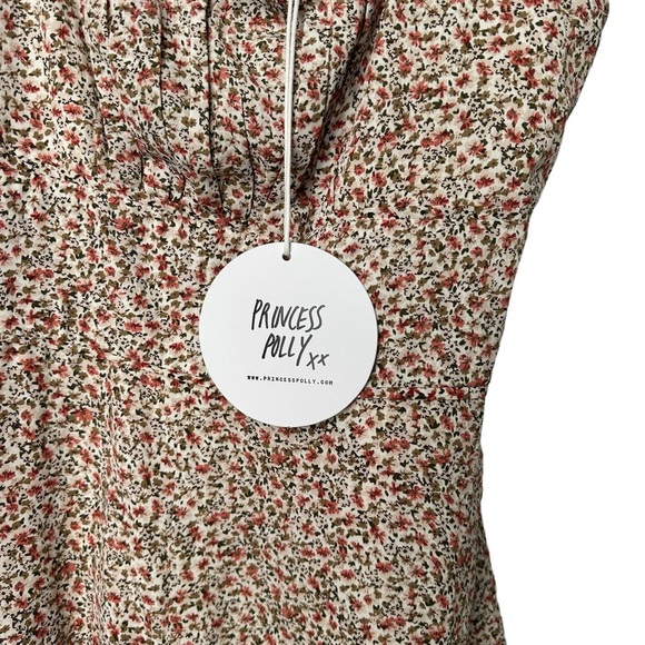 Sold Princess Polly Size 10 The Marko Playsuit Romper Floral Bows Spring Summer - Picture 3 of 8